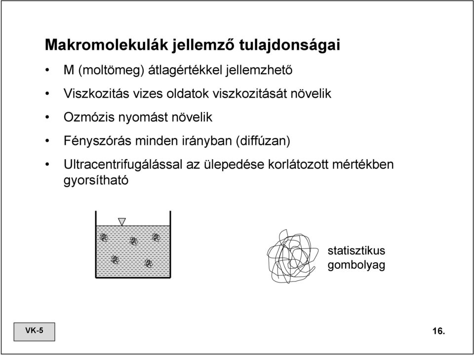 nyomást növelik Fényszórás minden irányban (diffúzan)