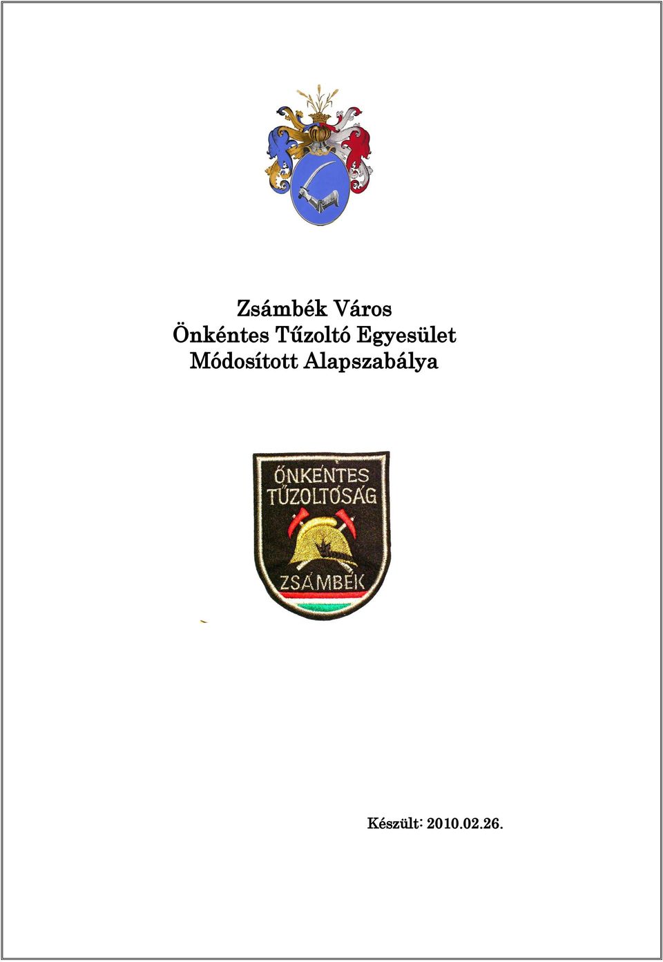 Egyesület Módosított