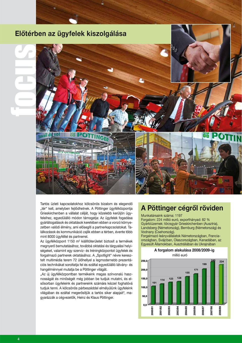 vonzó környezetben valódi élmény, ami elősegíti a partnerkapcsolatokat. Találkozások és kommunikáció zajlik ebben a térben, évente több mint 8000 ügyféllel és partnerrel.