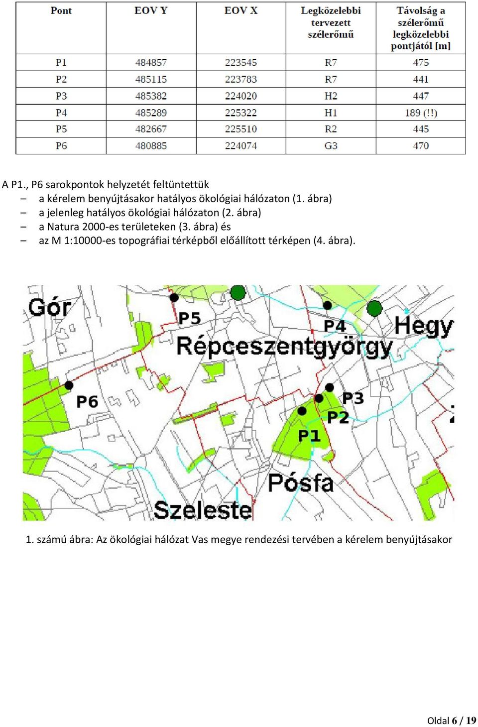 ábra) a Natura 2000-es területeken (3.