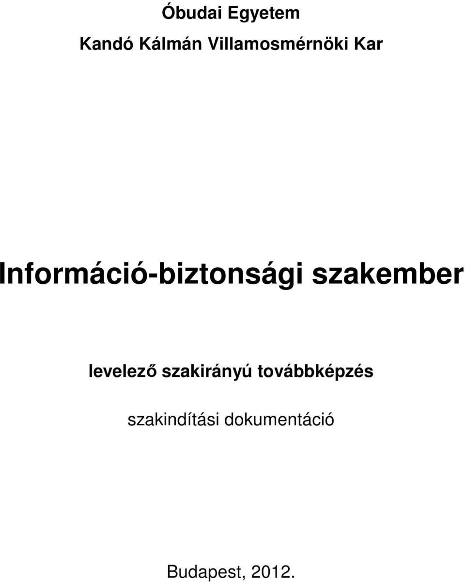 Információ-biztonsági szakember