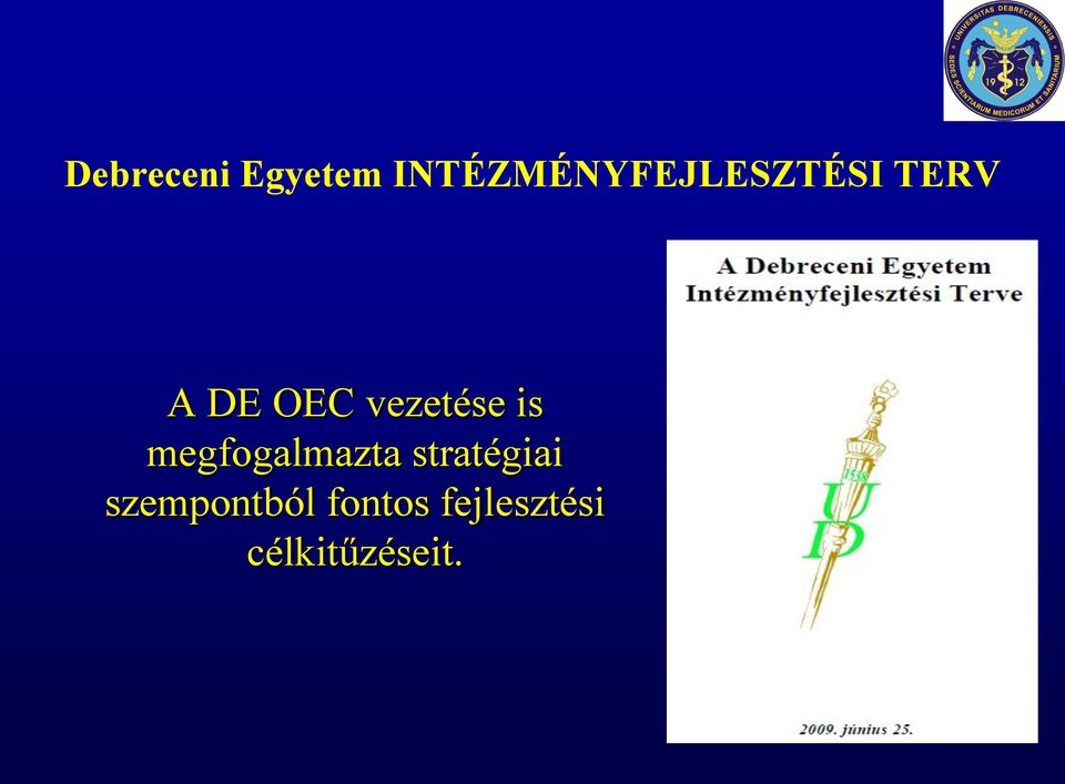 OEC vezetése is megfogalmazta