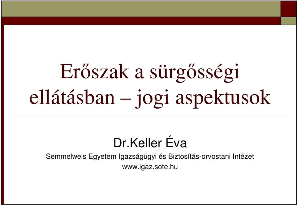 Keller Éva Semmelweis Egyetem