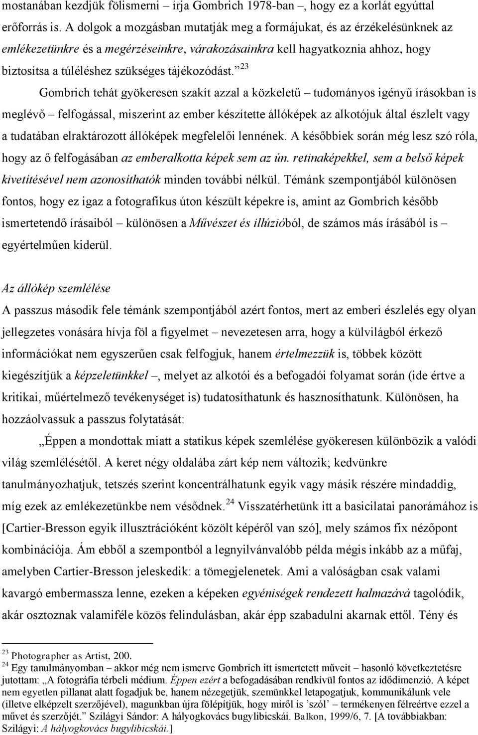 tájékozódást.