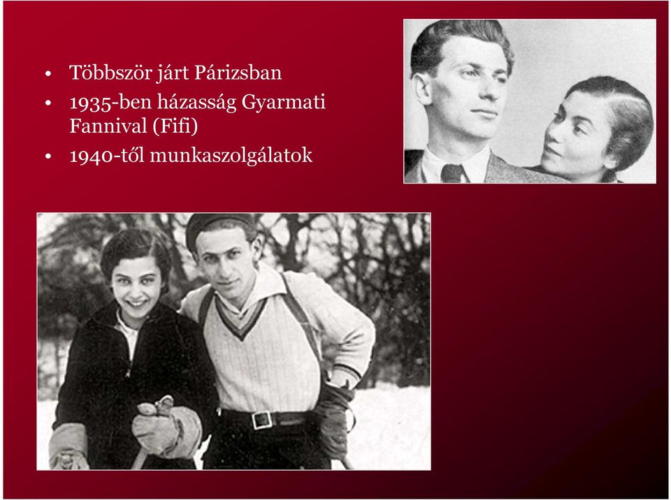 házasság Gyarmati