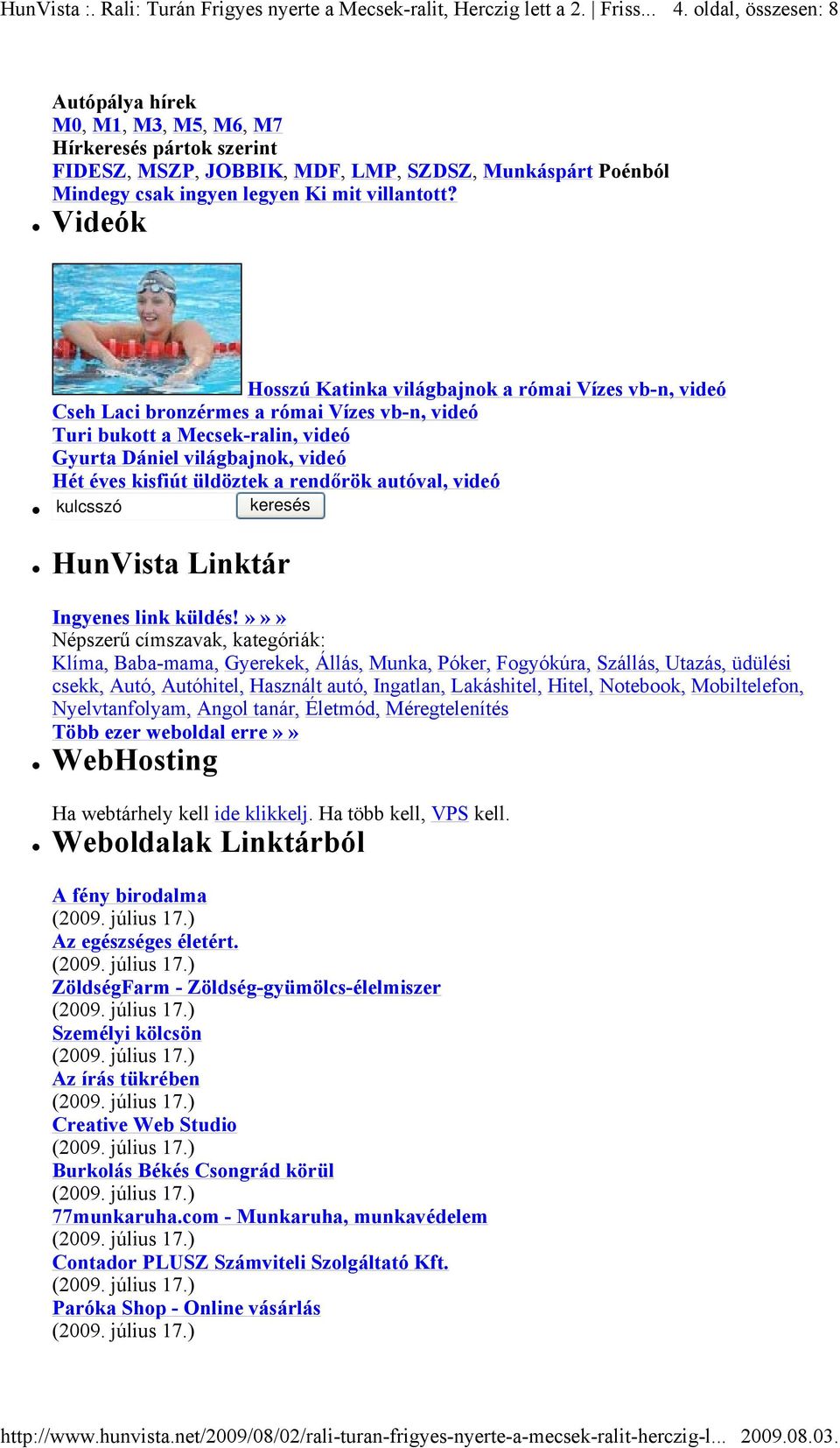 a rendőrök autóval, videó kulcsszó keresés HunVista Linktár Ingyenes link küldés!