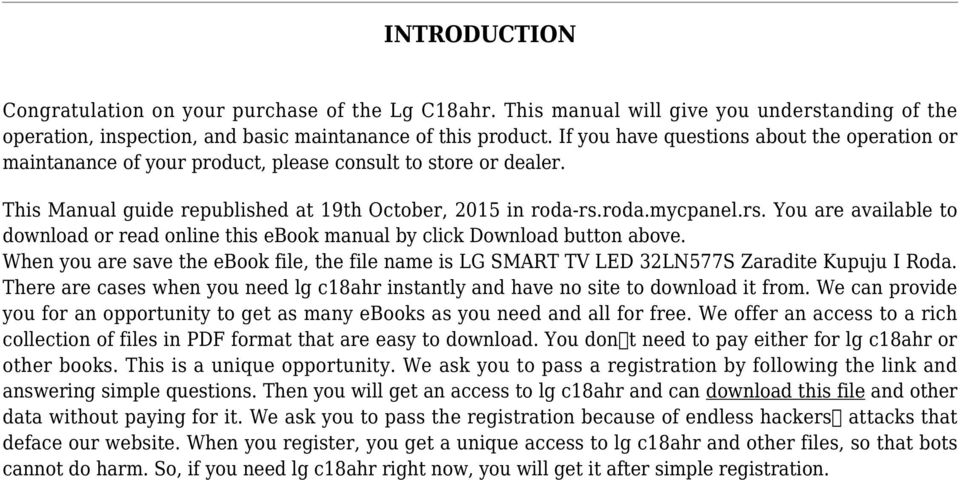 roda.mycpanel.rs. You are available to download or read online this ebook manual by click Download button above.