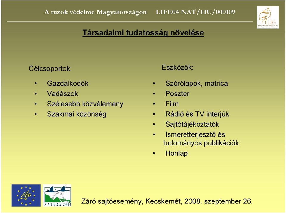 Szórólapok, matrica Poszter Film Rádió és TV interjúk