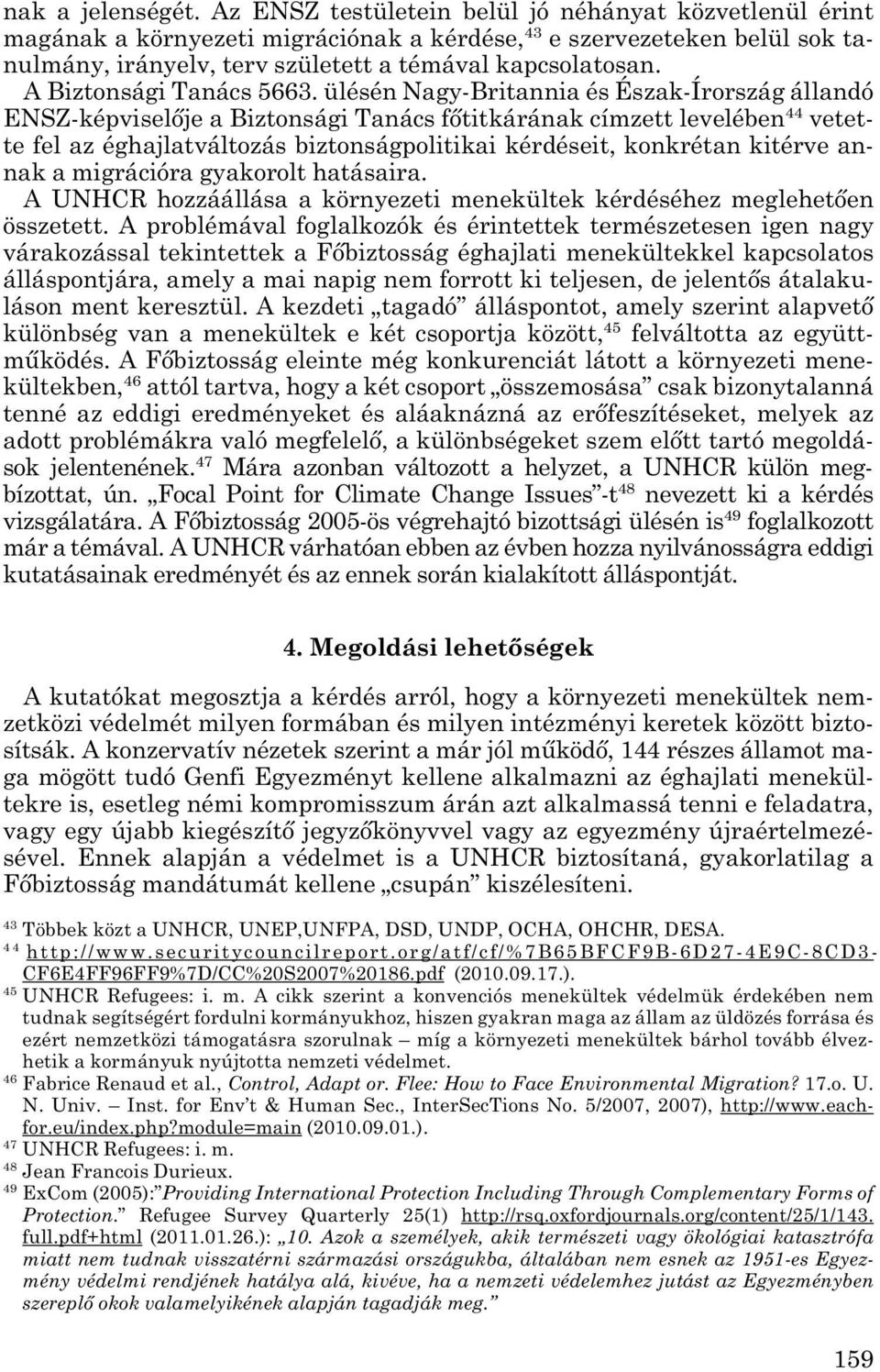 A Biztonsági Tanács 5663.