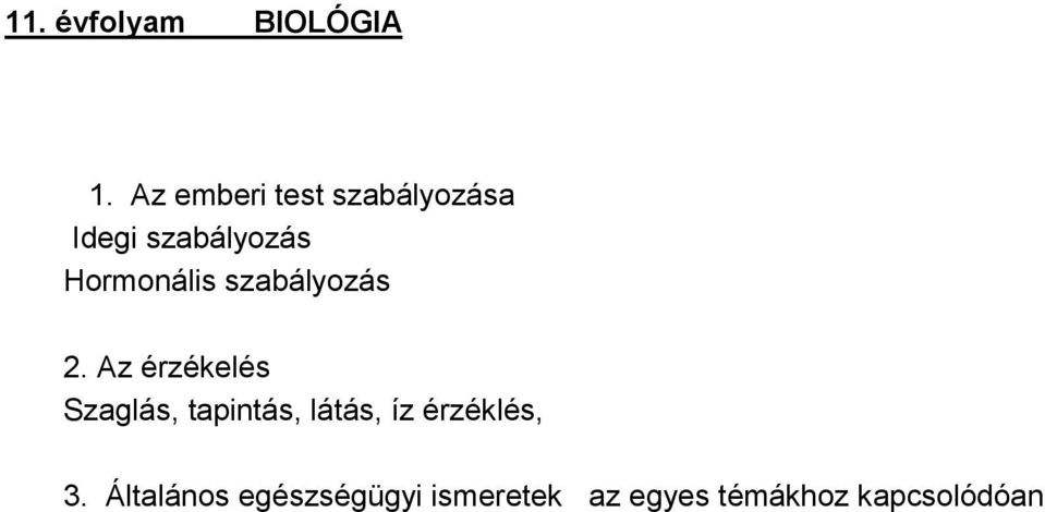 Hormonális szabályozás 2.