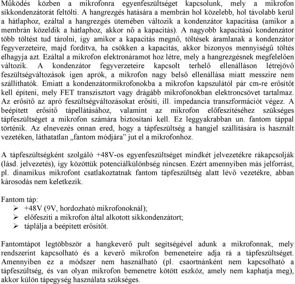 kapacitás).