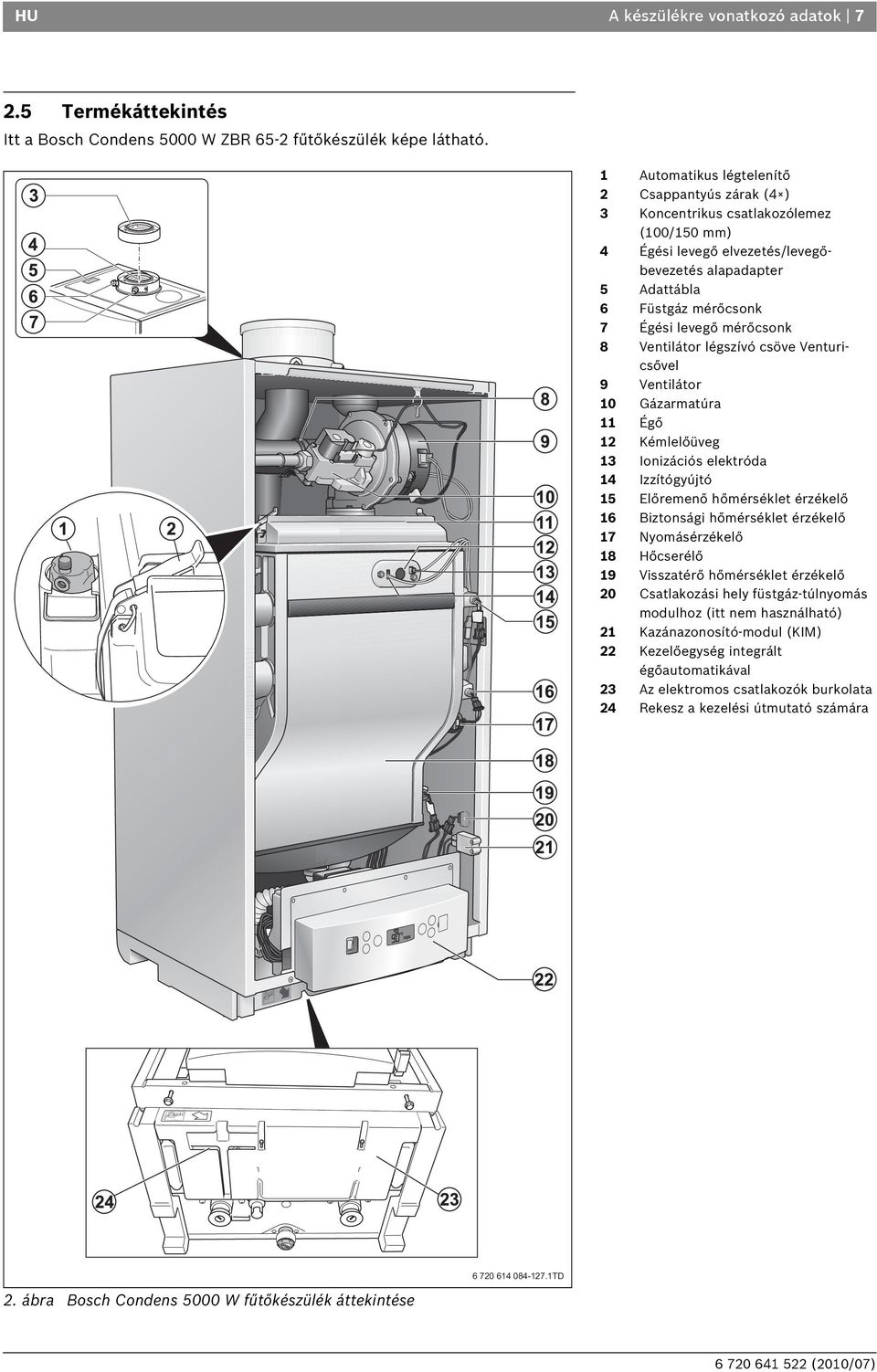 Bosch Condens 5000 W ZBR 65-2 ZBR Gázüzemű kondenzációs készülék. Szerelési  és karbantartási utasítás szakemberek számára - PDF Ingyenes letöltés
