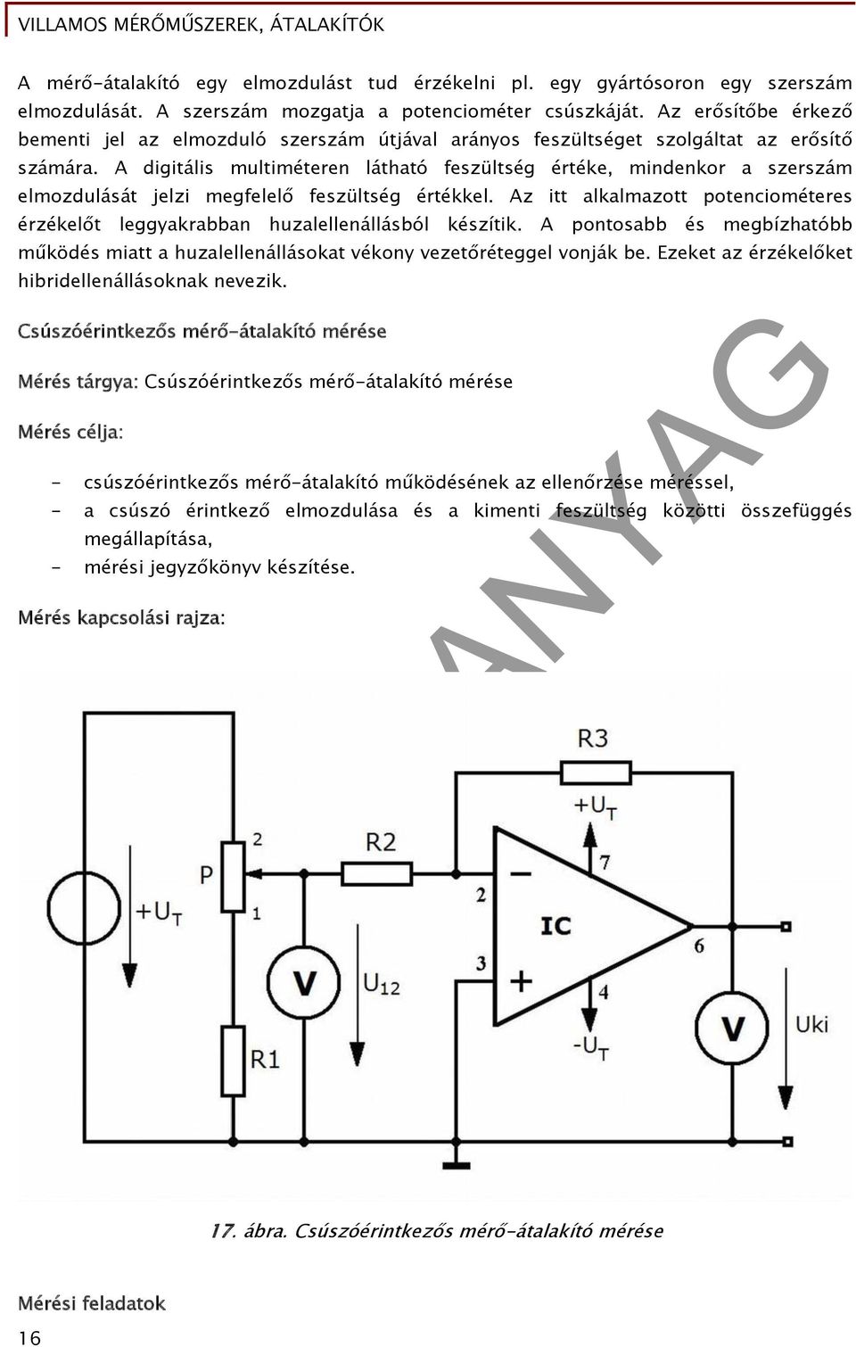 Villamos mérőműszerek, átalakítók - PDF Free Download