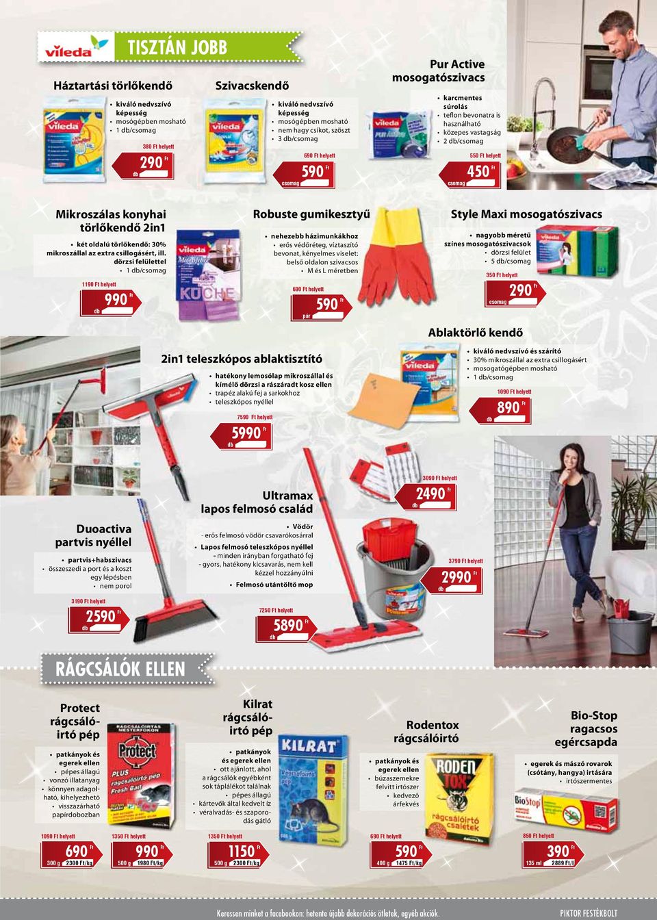 törlőkendő: 30% mikroszállal az extra csillogásért, ill.