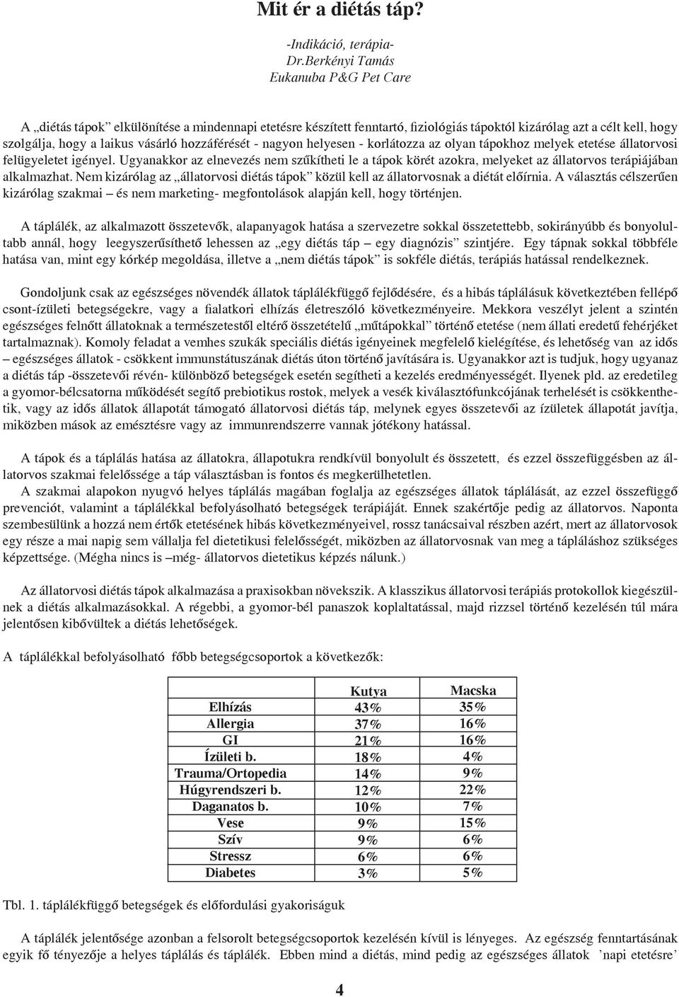 hozzáférését - nagyon helyesen - korlátozza az olyan tápokhoz melyek etetése állatorvosi felügyeletet igényel.