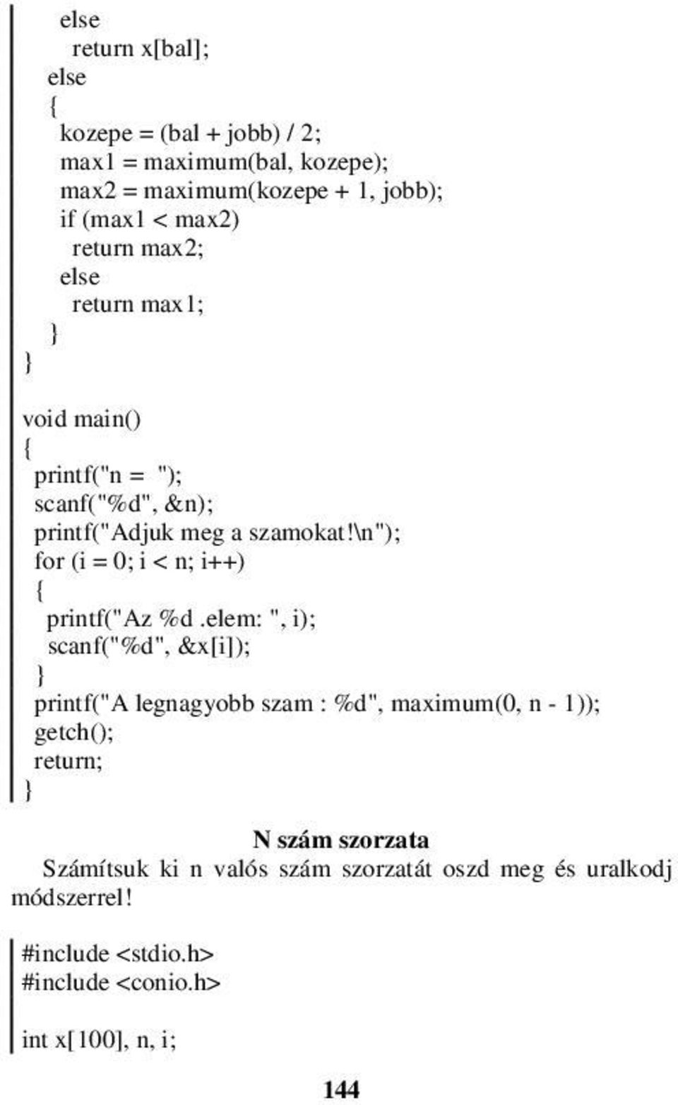 \n"); for (i = 0; i < n; i++) printf("az %d.