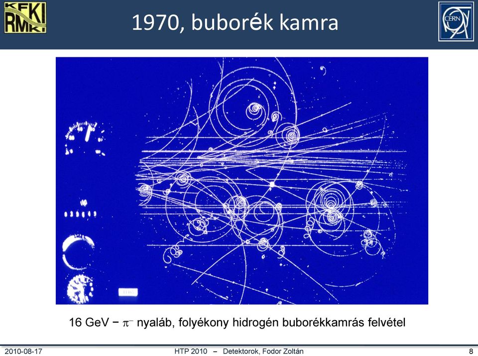 kamra 16 GeV nyaláb,