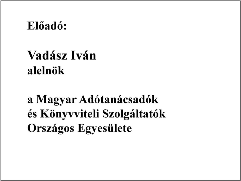 Adótanácsadók és