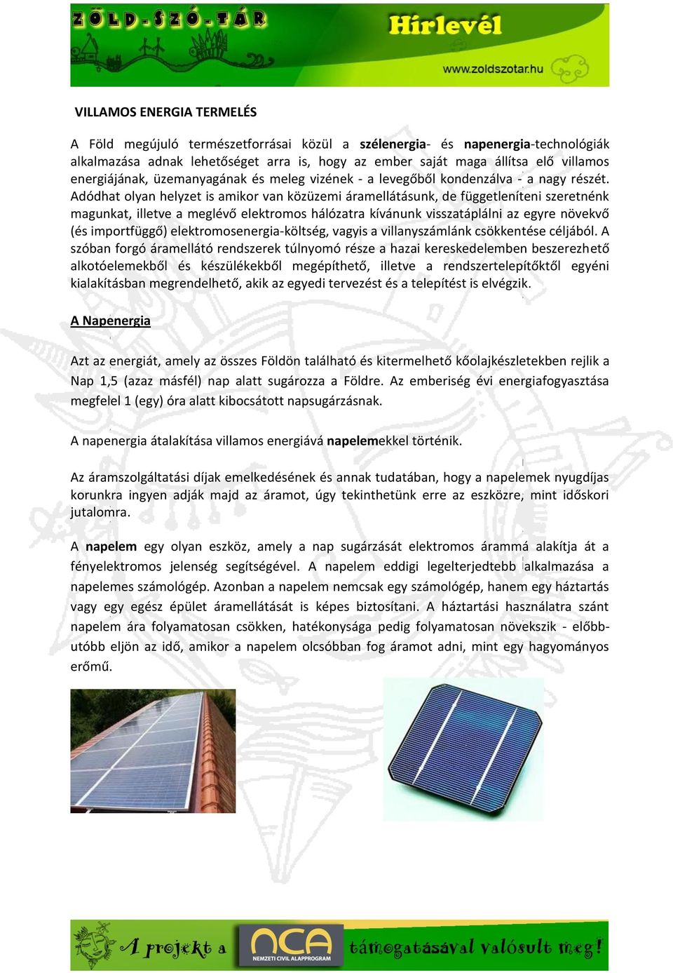 VILLAMOS ENERGIA TERMELÉS - PDF Free Download