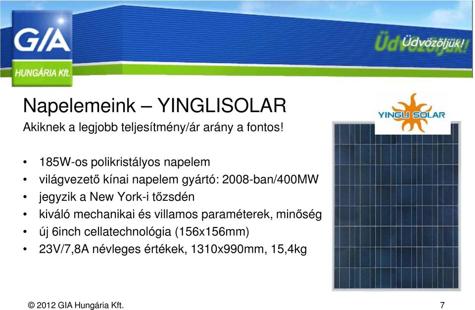 jegyzik a New York-i tızsdén kiváló mechanikai és villamos paraméterek, minıség új