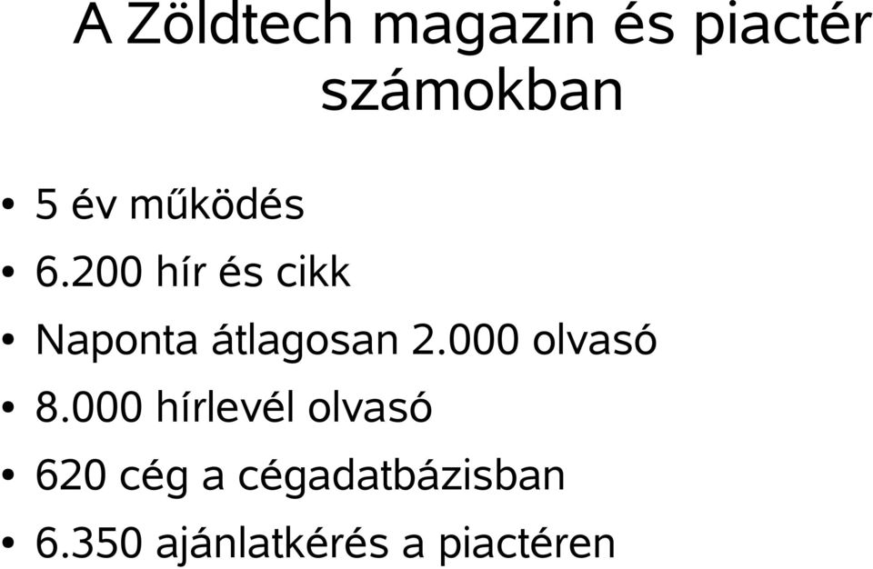 200 hír és cikk Naponta átlagosan 2.