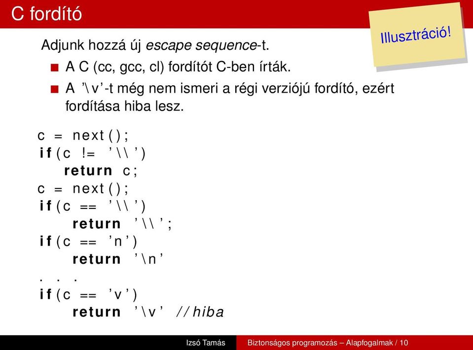 c = next ( ) ; i f ( c!