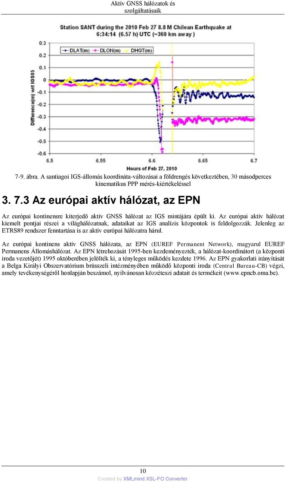 Az európai aktív hálózat kiemelt pontjai részei a világhálózatnak, adataikat az IGS analízis központok is feldolgozzák. Jelenleg az ETRS89 rendszer fenntartása is az aktív európai hálózatra hárul.