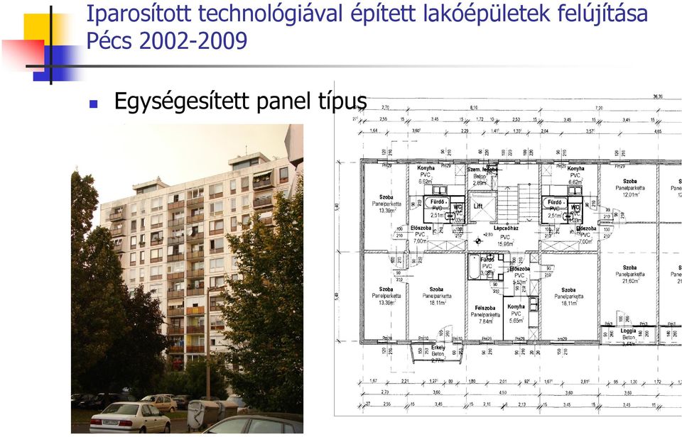 lakóépületek felújítása