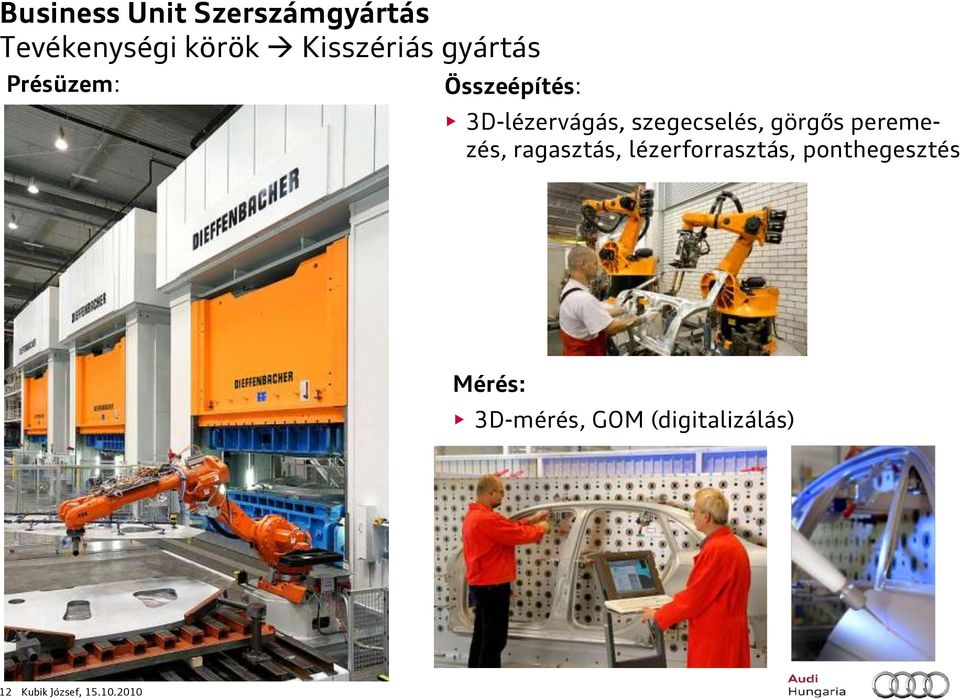 peremezés, ragasztás, lézerforrasztás, ponthegesztés