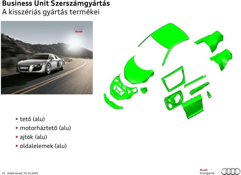 ajtók (alu) oldalelemek (alu)