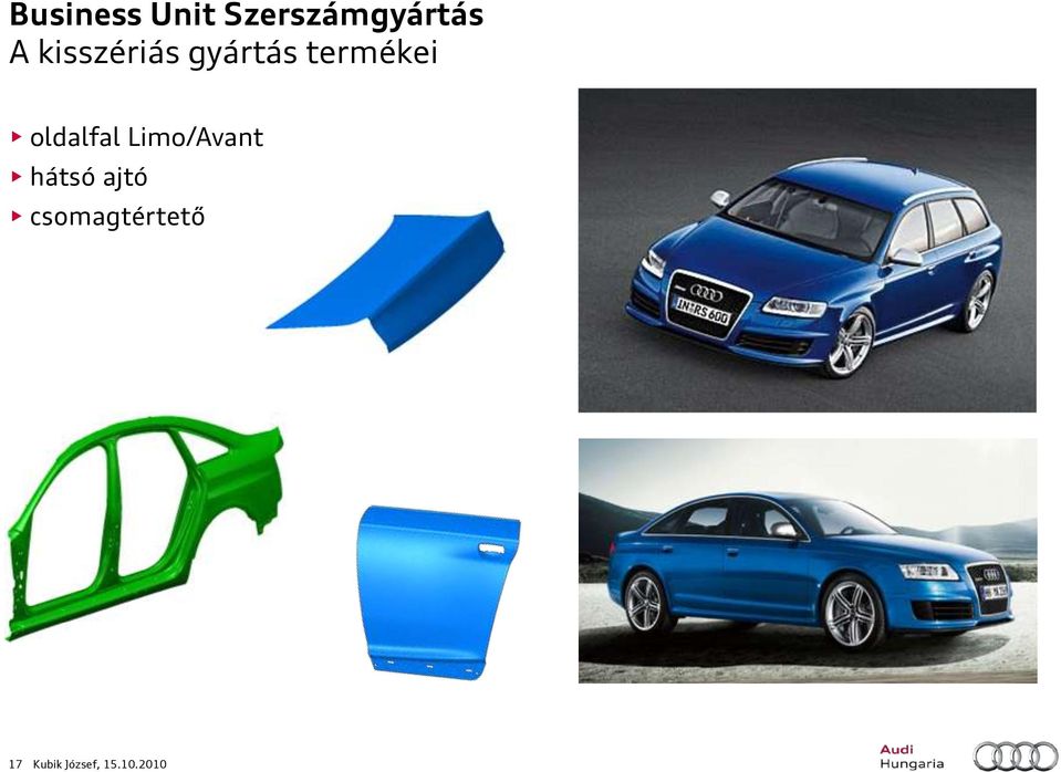Limo/Avant hátsó ajtó