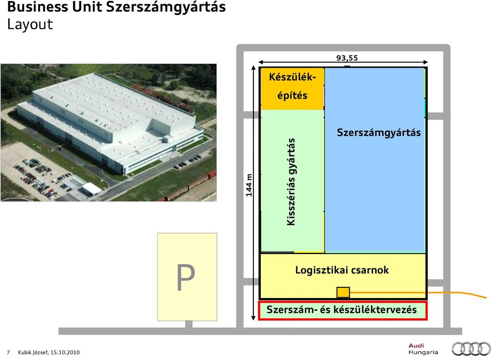 Messtechnik Vorrichtungsbau 93,55 m Maschinentechnik Aufbaufeld Szerszámgyártás P Logisztikai