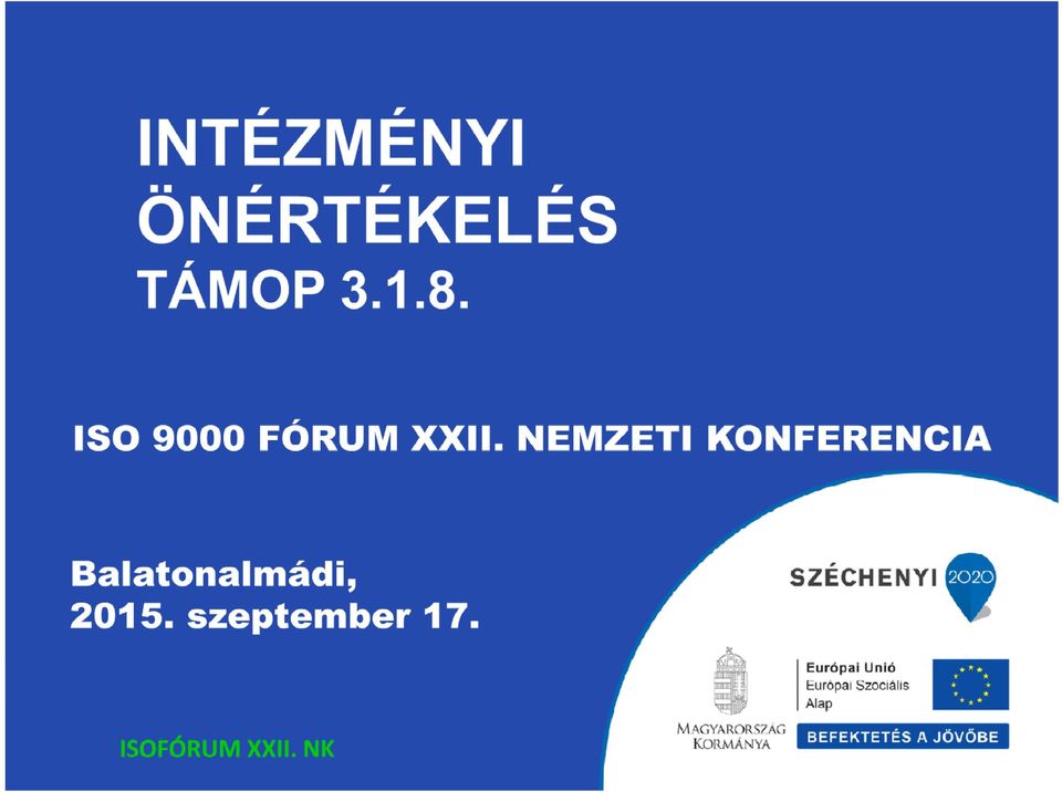 NEMZETI KONFERENCIA