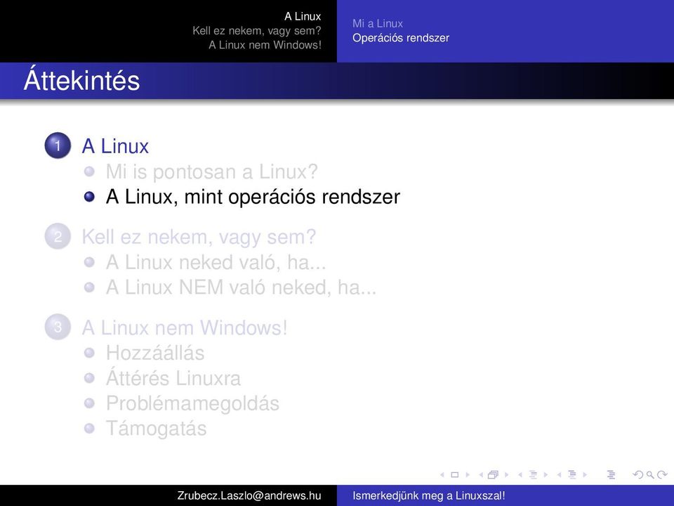 Mi is pontosan a Linux?