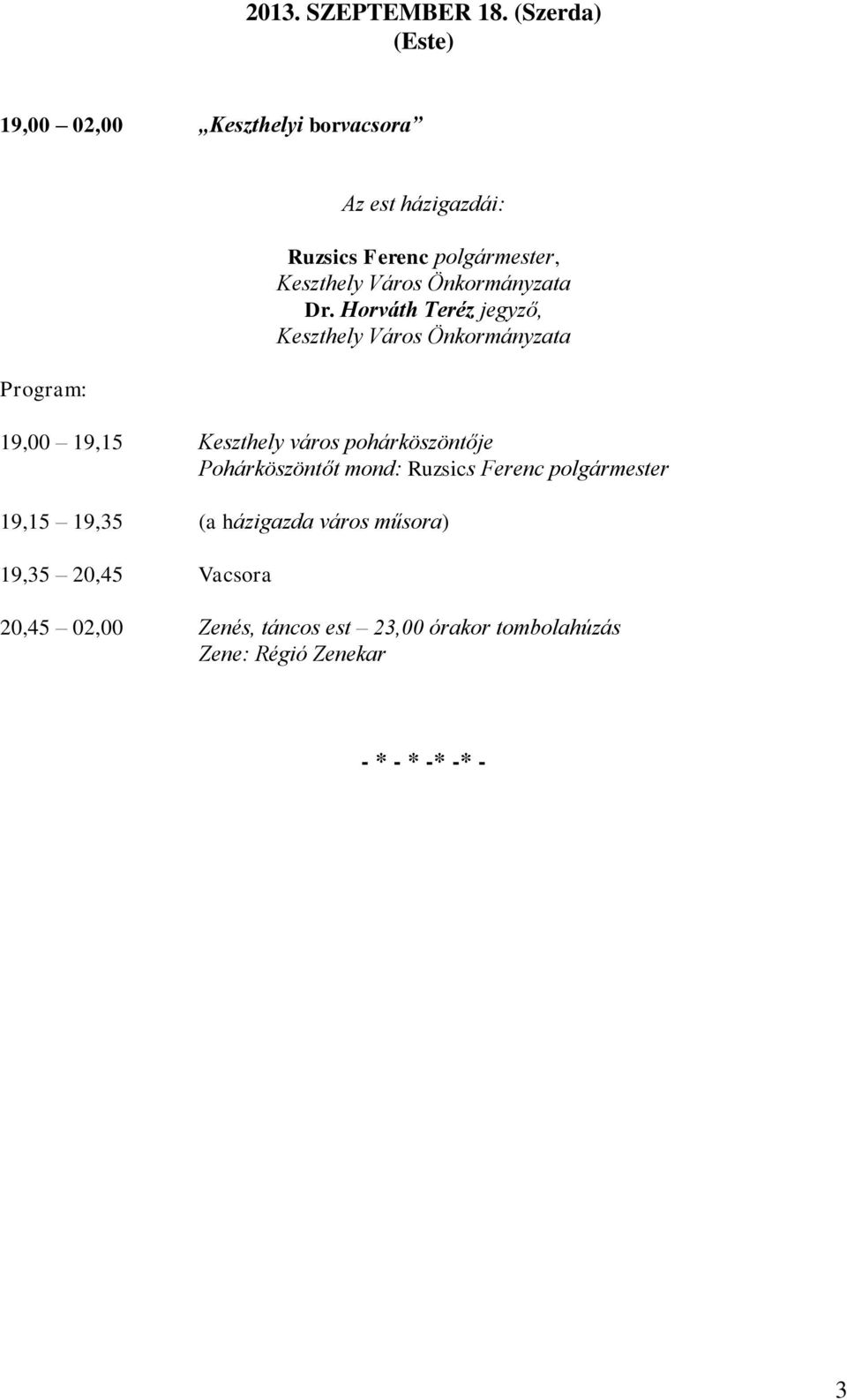 Keszthely Város Önkormányzata Dr.