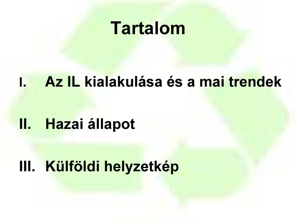 mai trendek II.