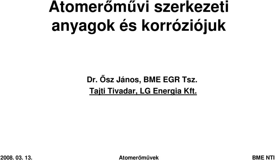 İsz János, BME EGR Tsz.