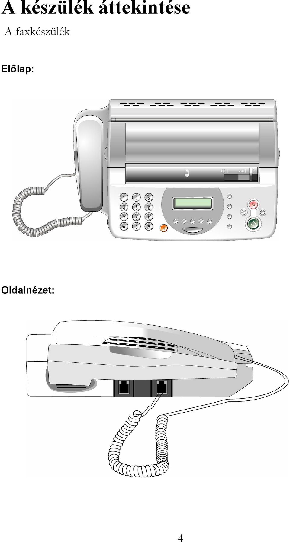 faxkészülék