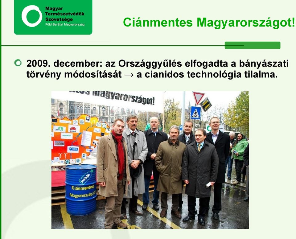 elfogadta a bányászati törvény