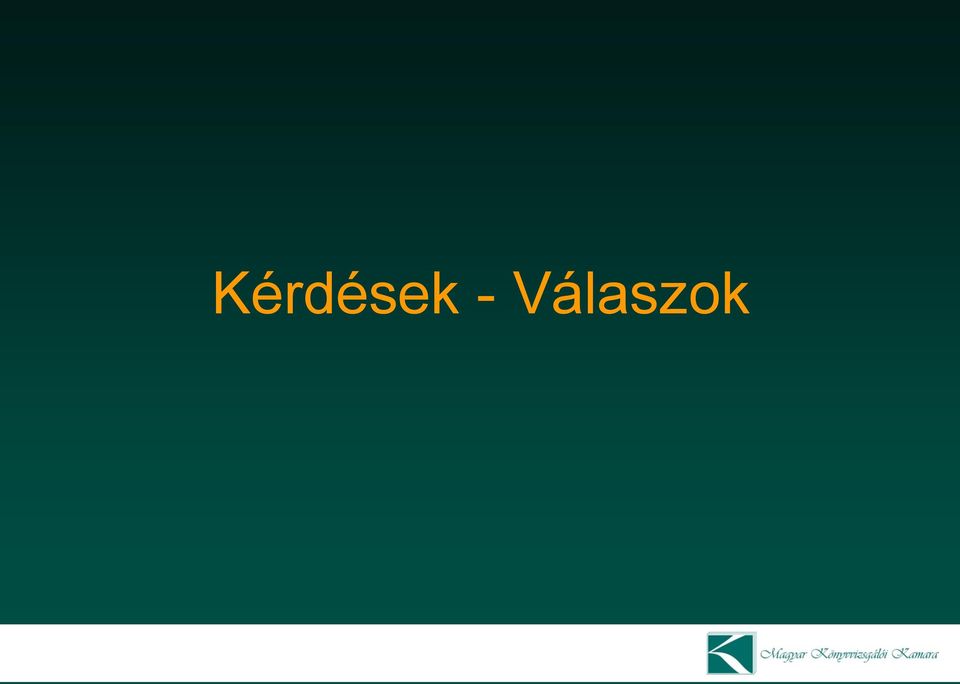 Válaszok