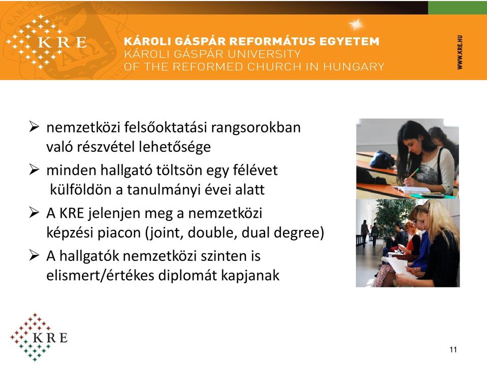 jelenjen meg a nemzetközi képzési piacon (joint, double, dual degree)