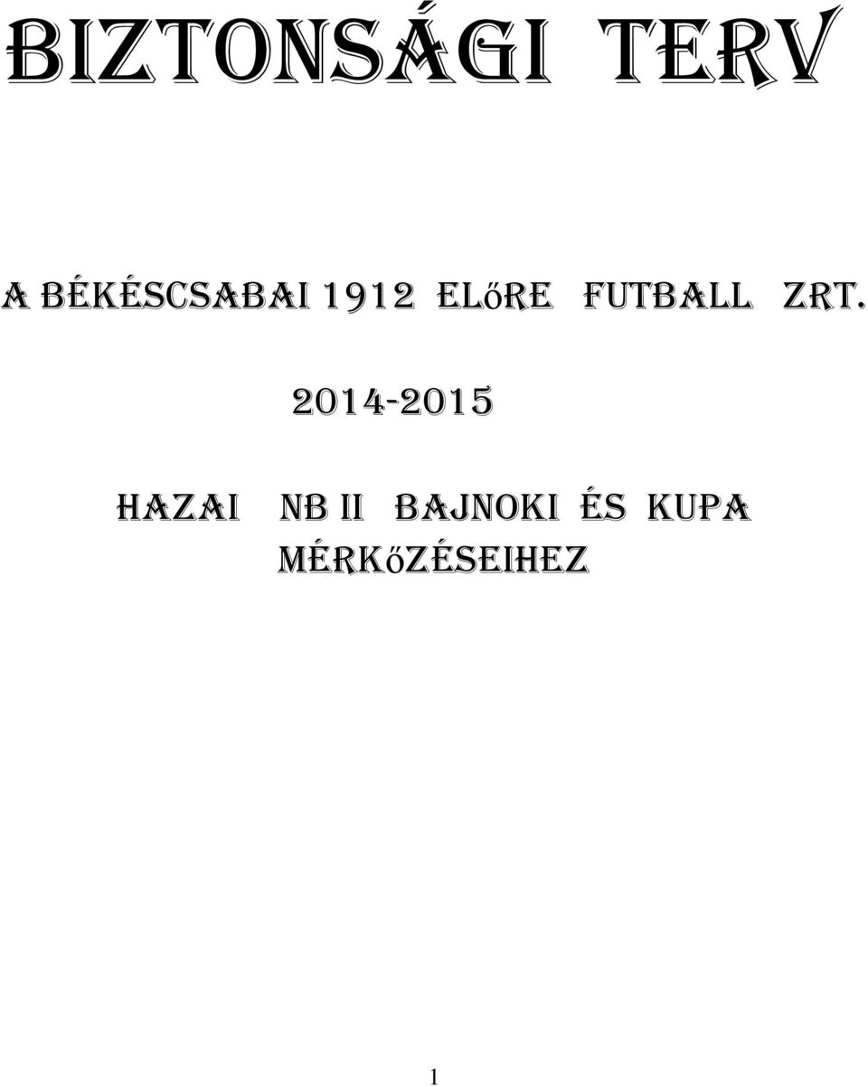 Futball ZRT.