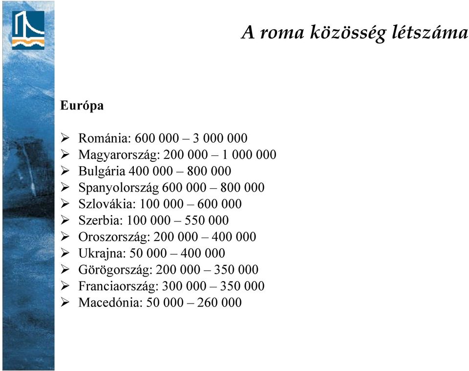 600 000 Szerbia: 100 000 550 000 Oroszország: 200 000 400 000 Ukrajna: 50 000 400