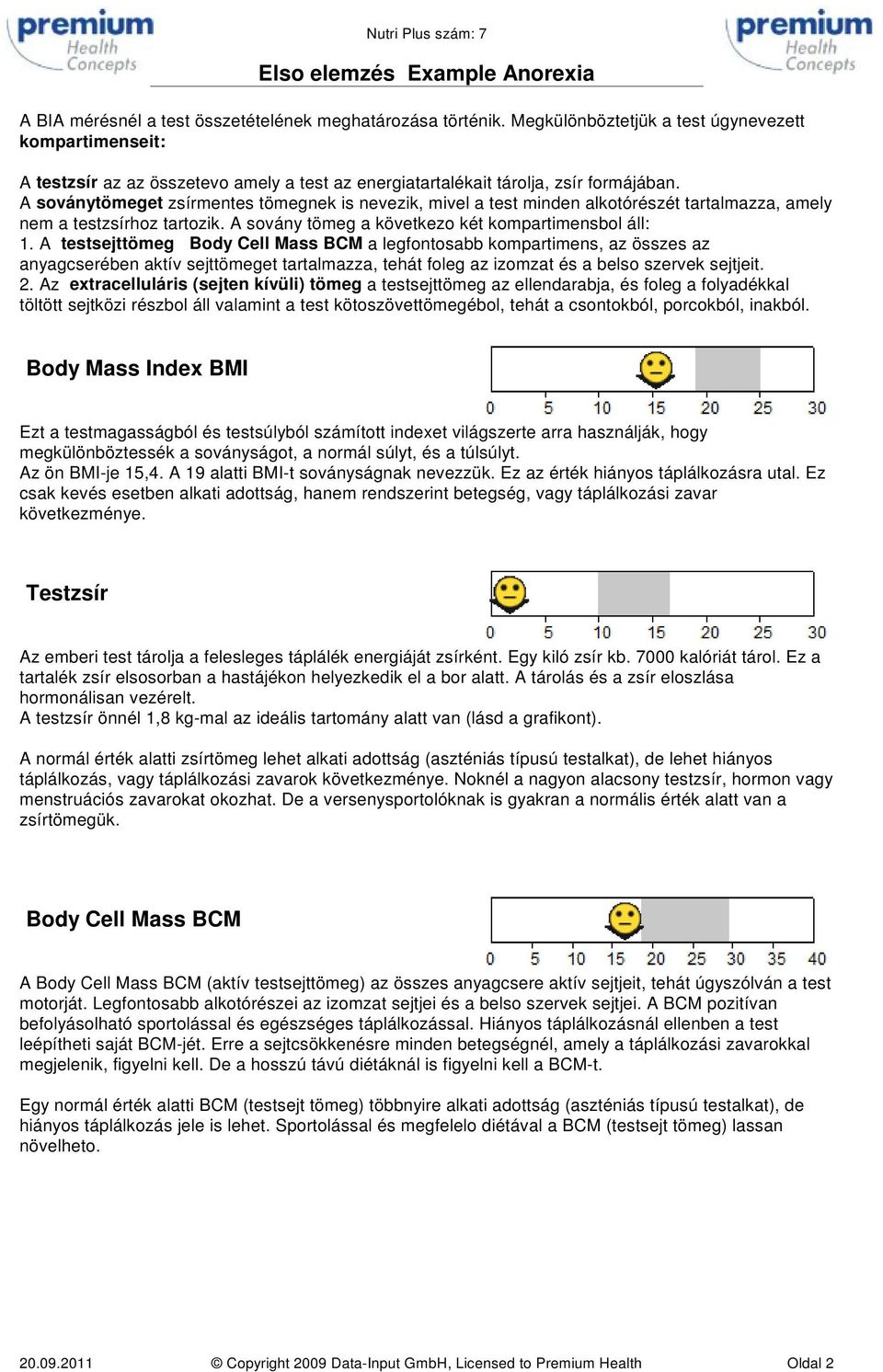 A soványtömeget zsírmentes tömegnek is nevezik, mivel a test minden alkotórészét tartalmazza, amely nem a testzsírhoz tartozik. A sovány tömeg a következo két kompartimensbol áll: 1.