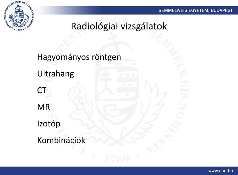 Hagyományos röntgen