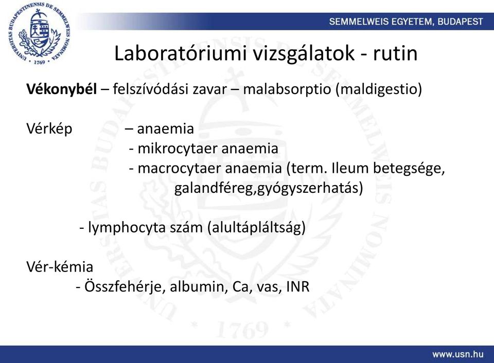 macrocytaer anaemia (term.