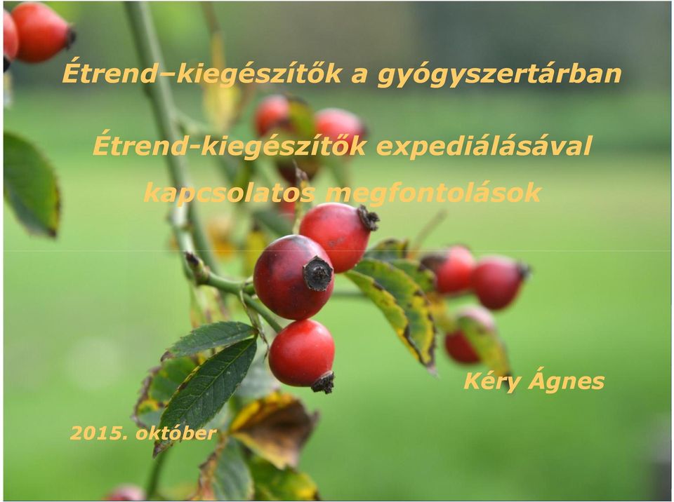 Étrend--kiegészítők