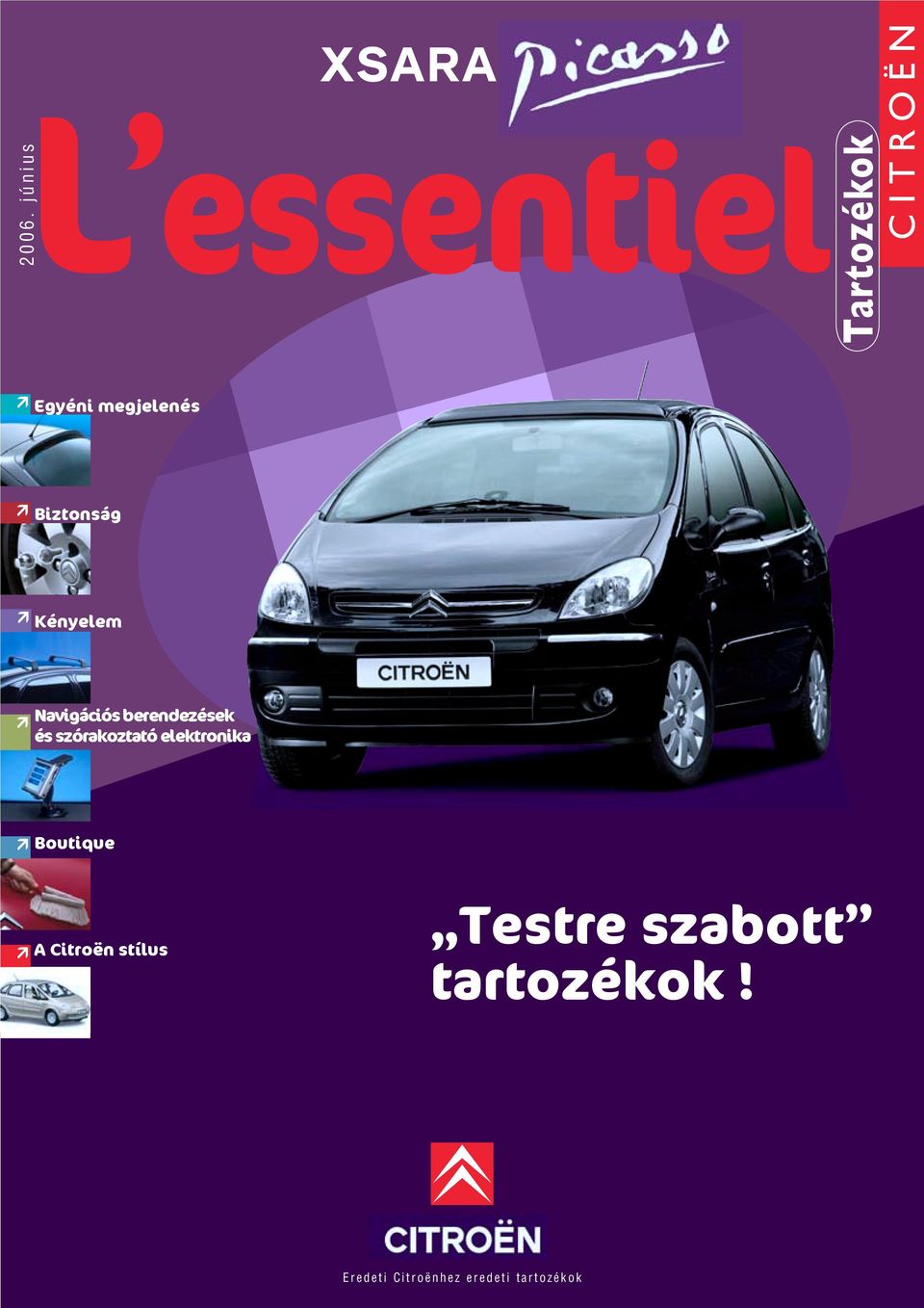szórakoztató elektronika Boutique A Citroën stílus Testre