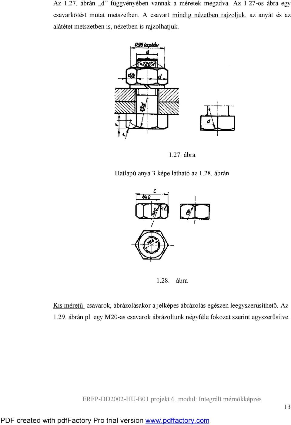 ábra Hatlapú anya 3 képe látható az 1.8.