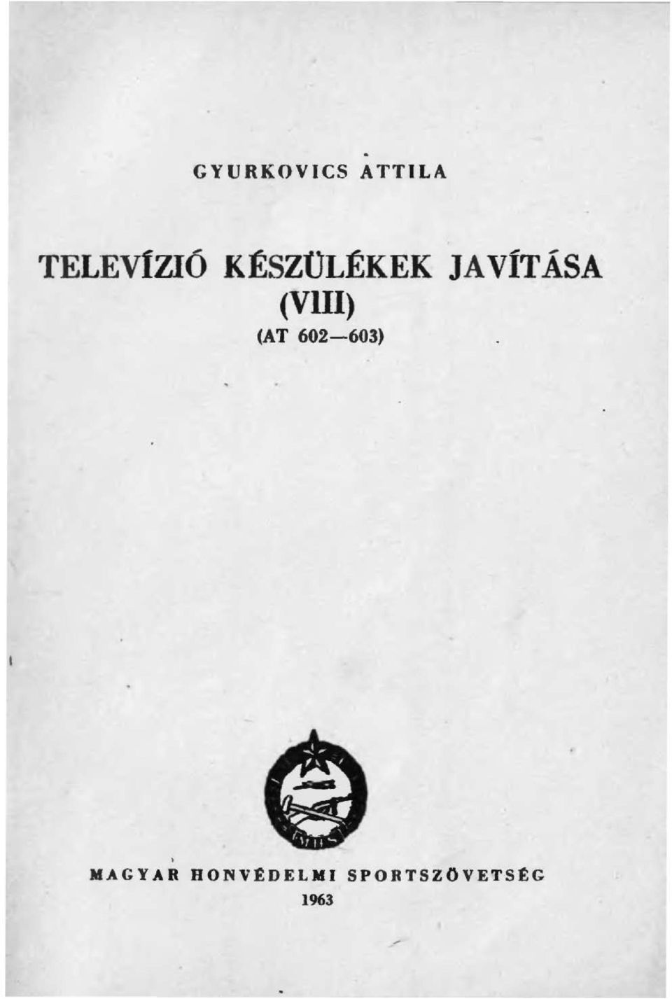 JAVÍTÁSA (VIII) (AT